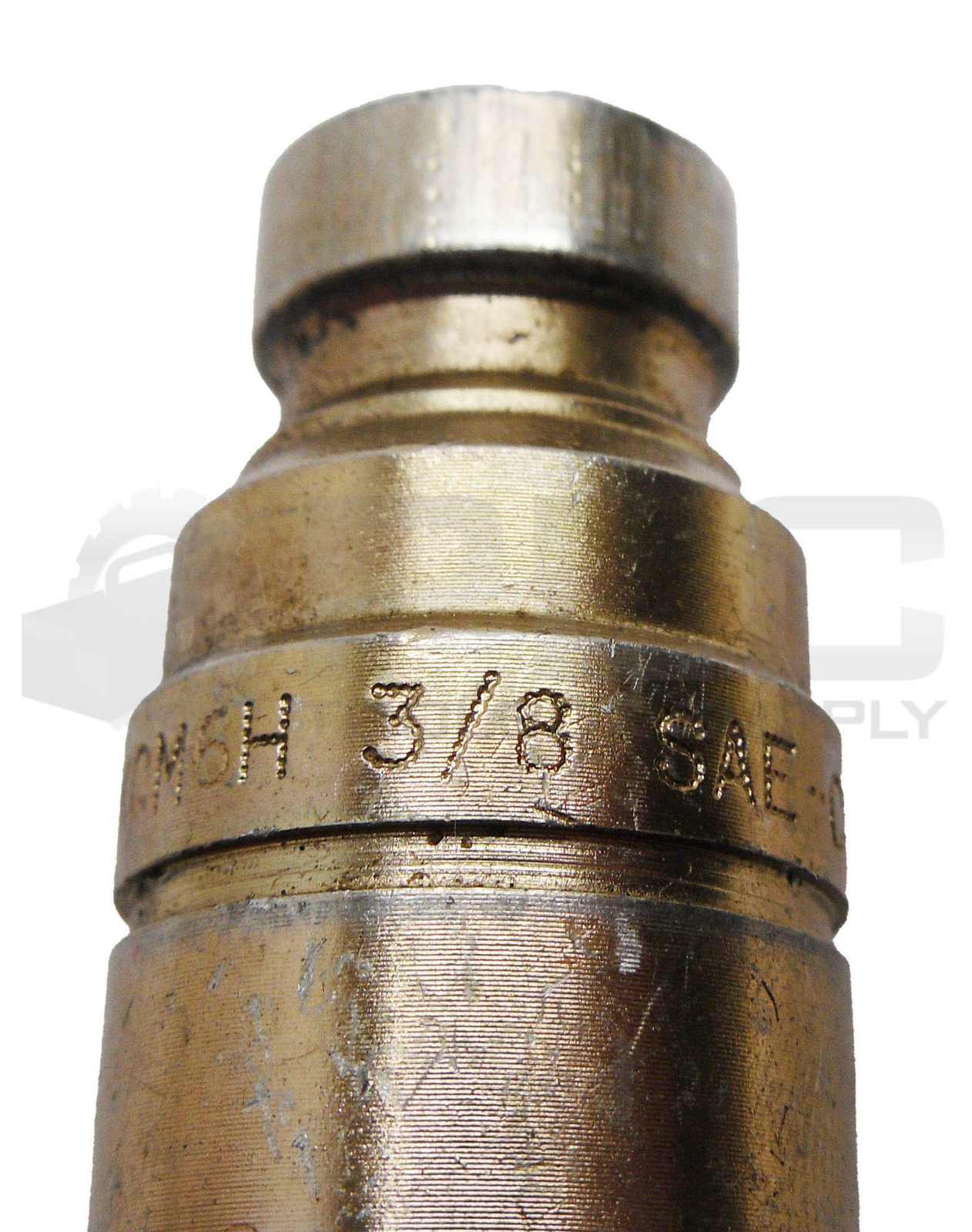 LOT OF 3 KQM6H FLAT FACE COUPLER 3/8″ SAE-C06