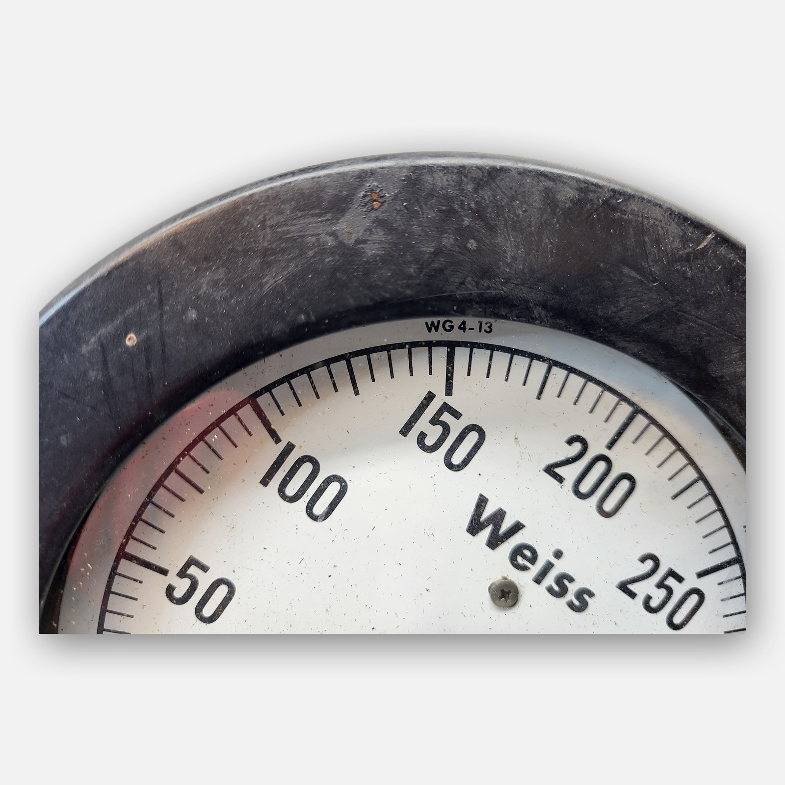WEISS WG4-13 PRESSURE GUAGE 0-400PSI