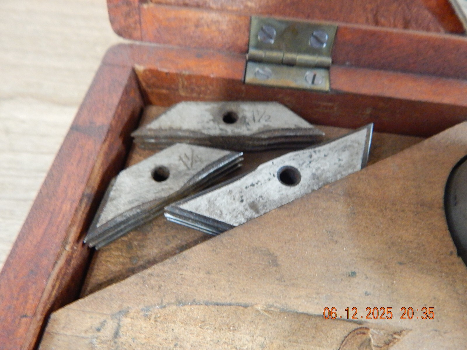 Vintage Skinner Company Wooden Tool Case – Motor Valve Resetter Tools INCOMPLETE