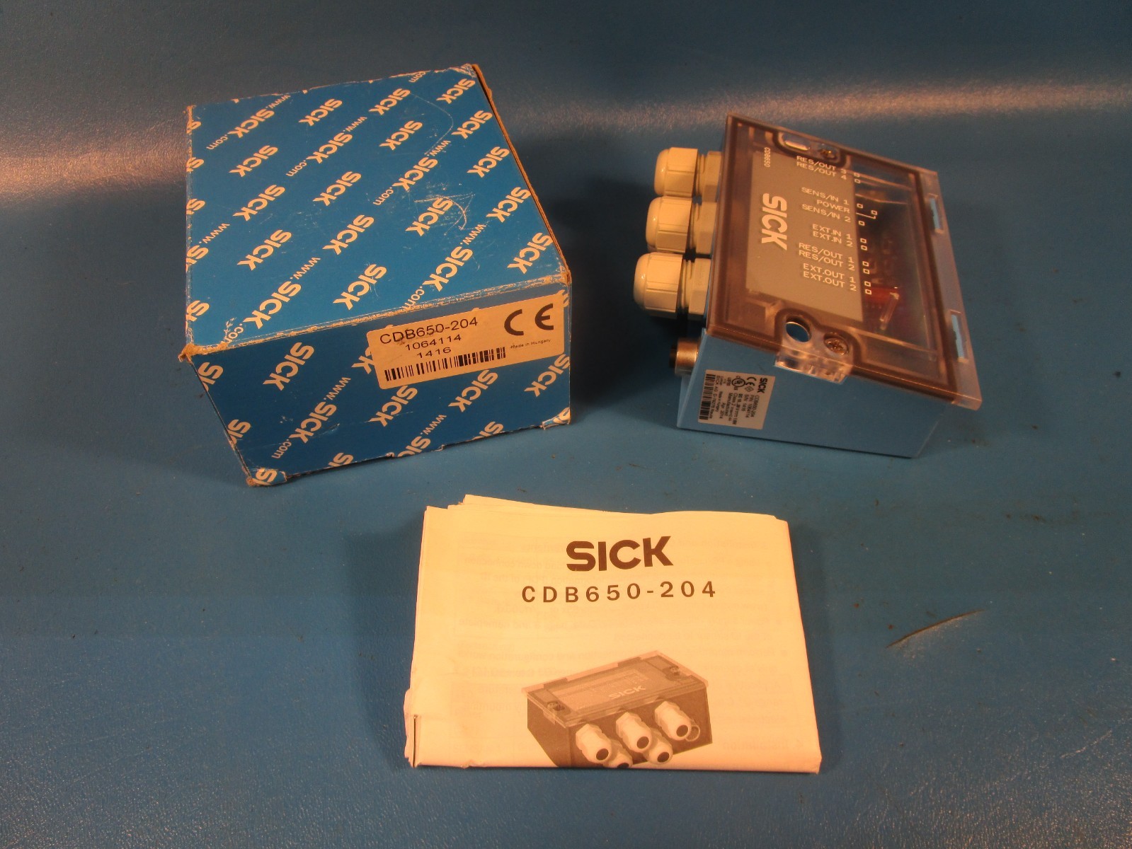 Sick CDB650-204, 1064114 CONNECTION DEVICE, Sensor Controller Module