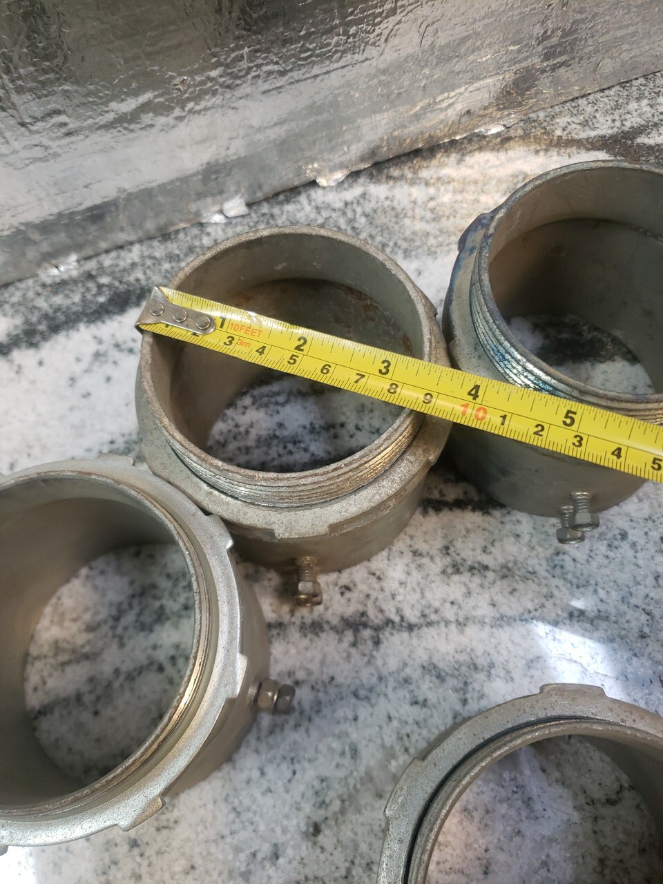 ETP 3C38C EMT ONLY ELECTRICAL CONDUIT FITTING CONNECTOR (LOT OF 4),,,(50D2)