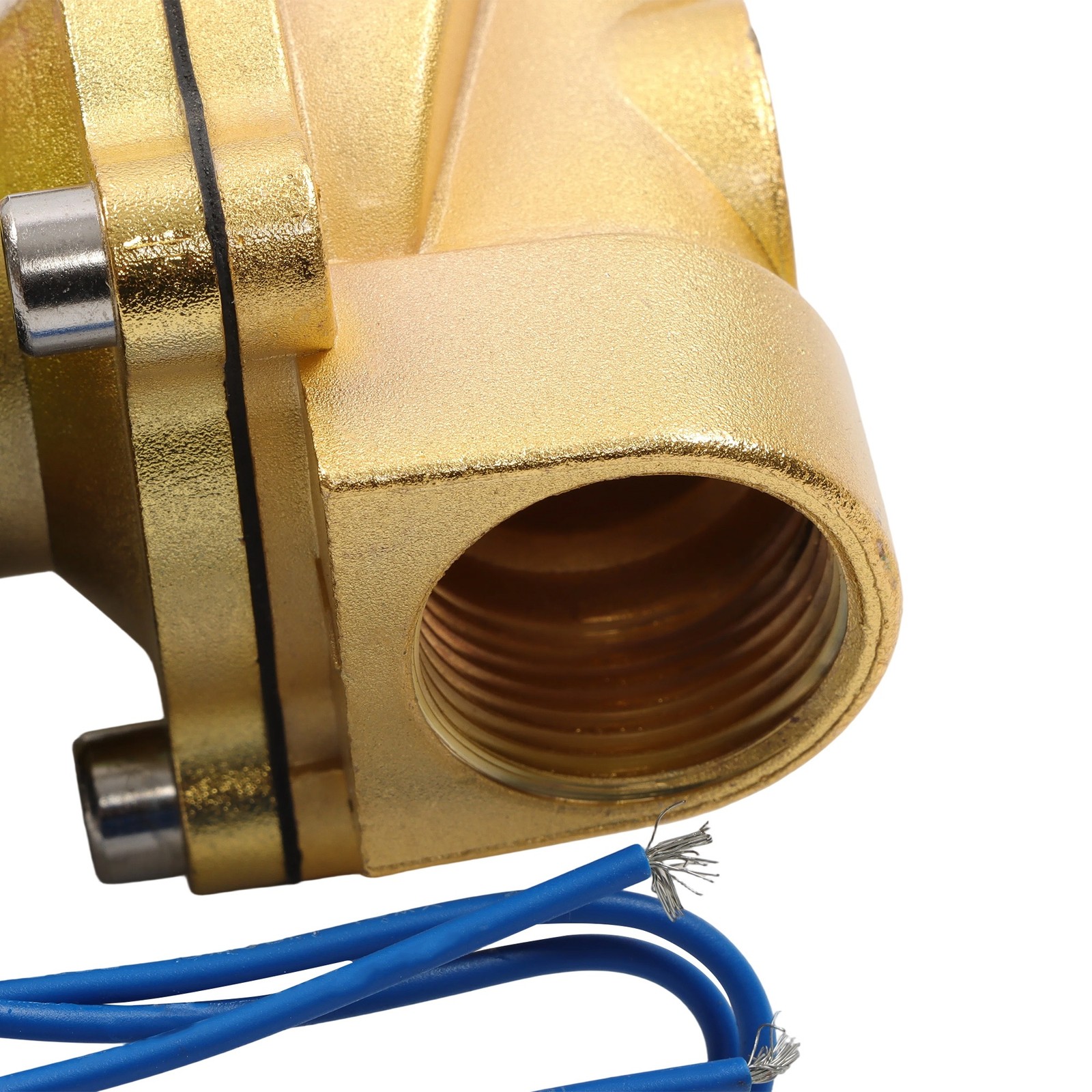 3/4″ Solenoid Valve 12V 220V Air Water N/C Gas Oil Normally Closed