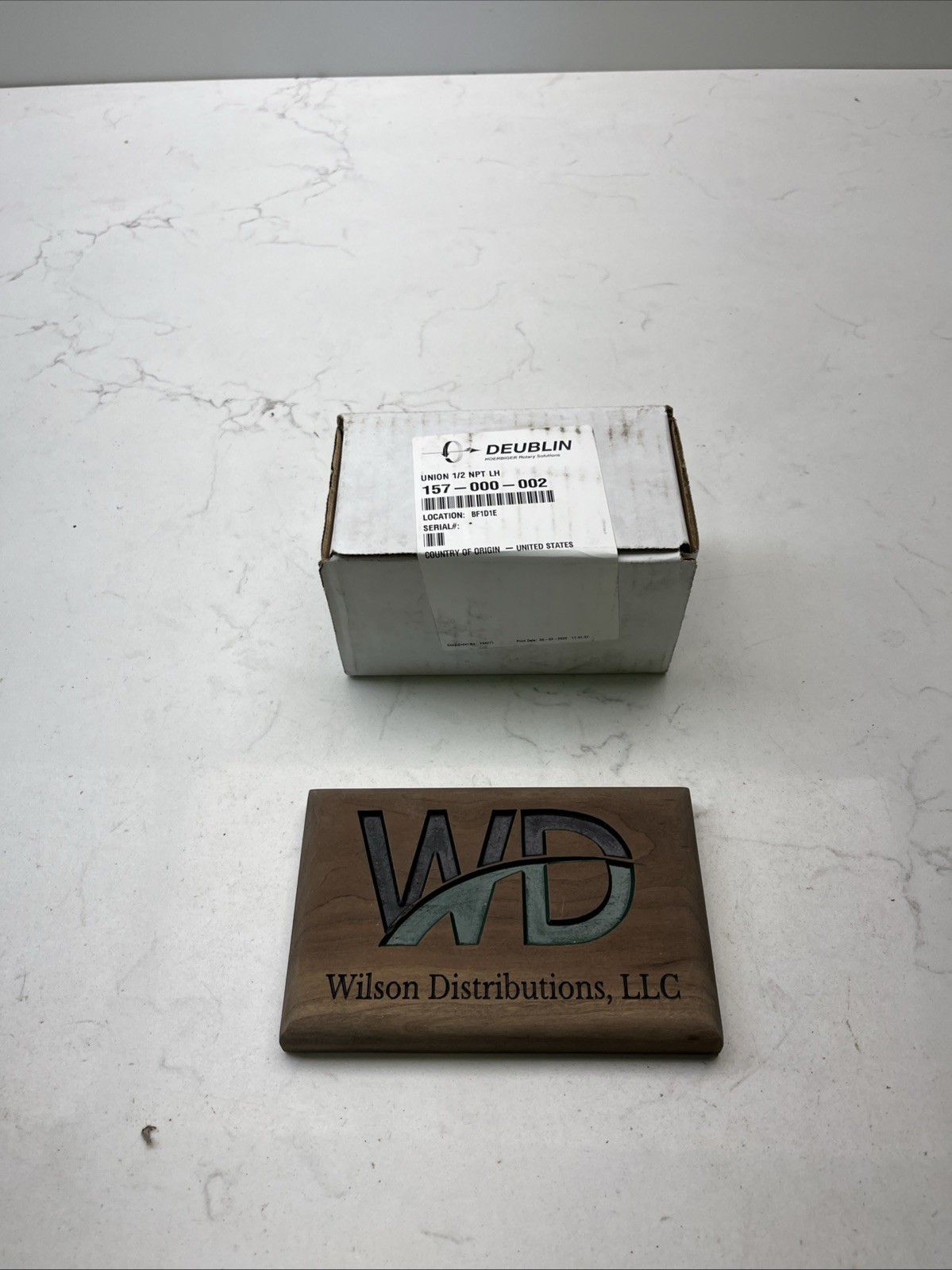 GENUINE DEUBLIN 157-000-002 UNION (1/2″ NPT) 157000002 NIB SEALED