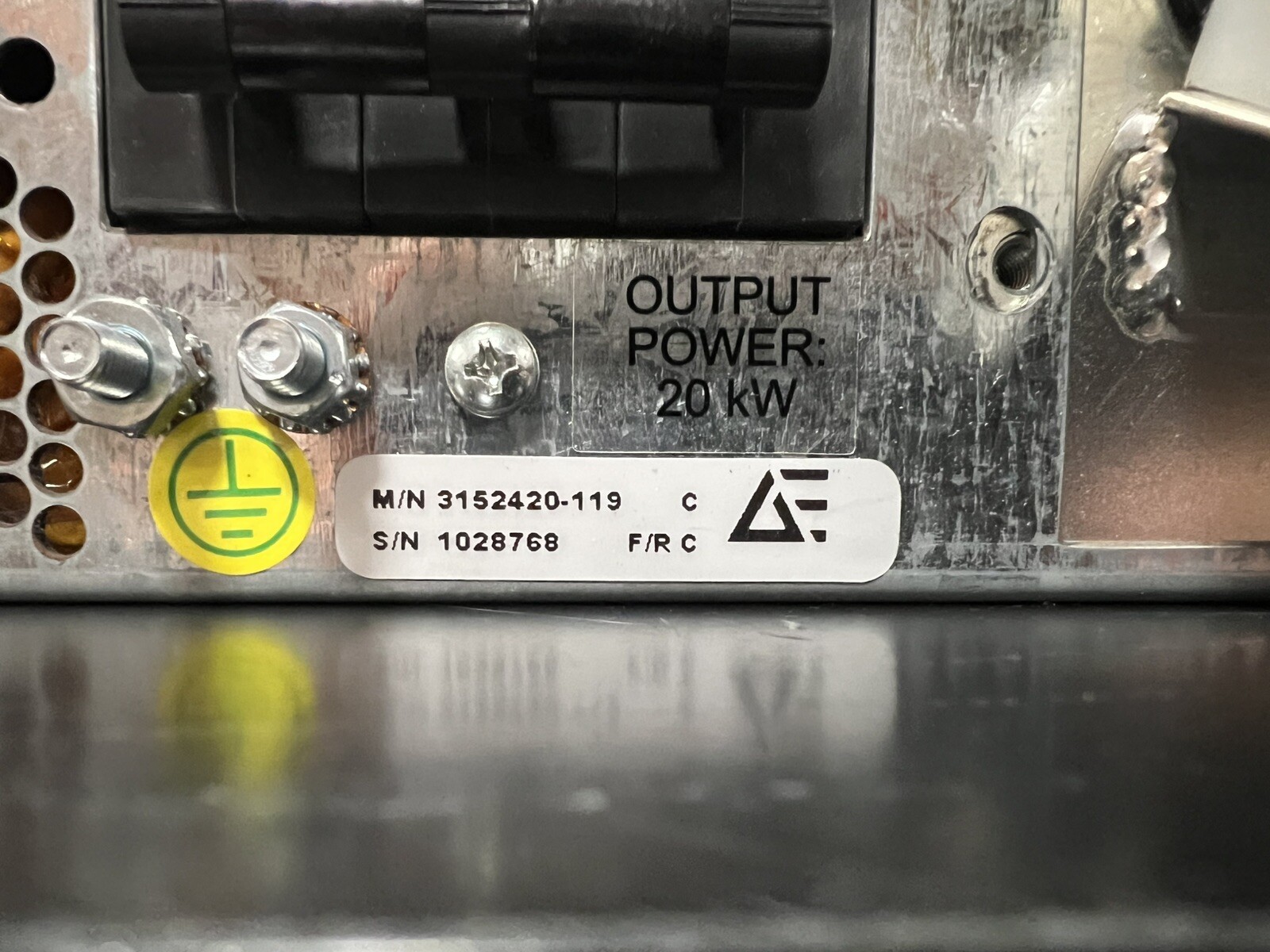 Advanced Energy AE 3152420-119 MDX PINNACLE 300 DC MAGNETRON POWER SUPPLY