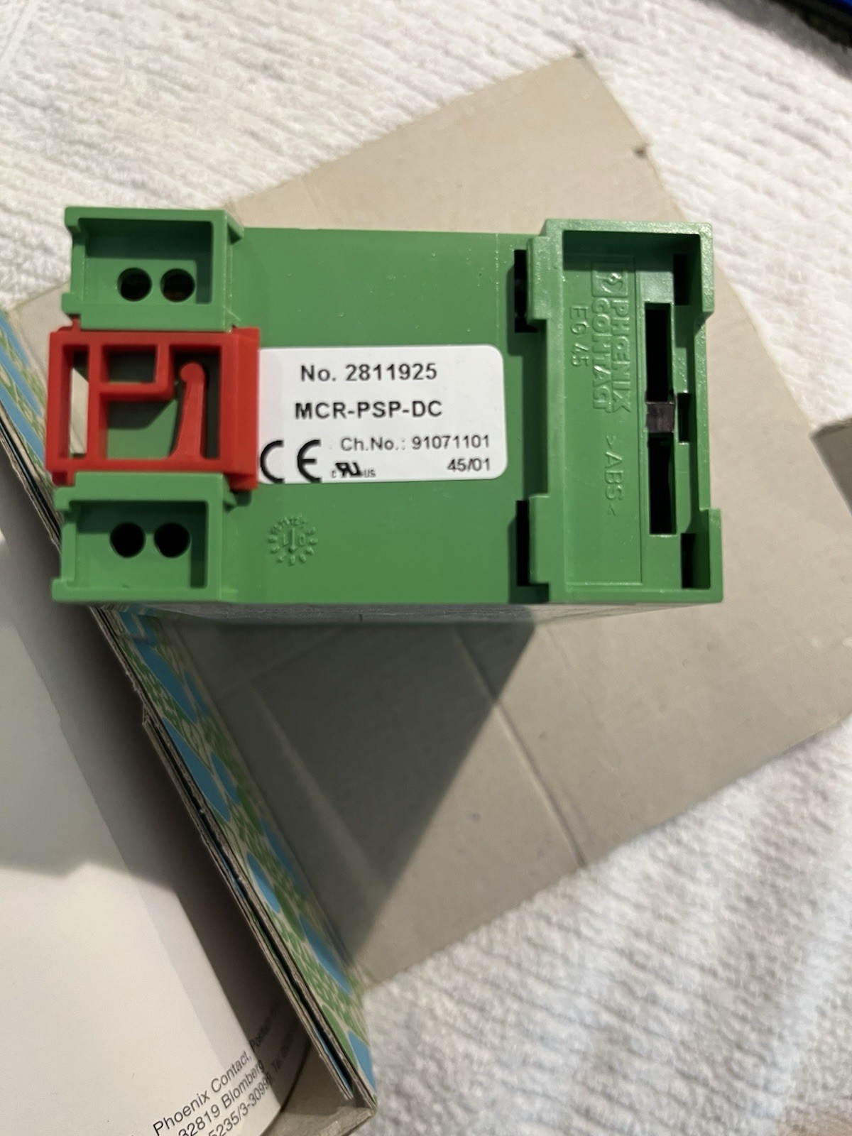 Phoenix Contact MCR-PSP-DC Programmable Threshold Value Switch New Open Box