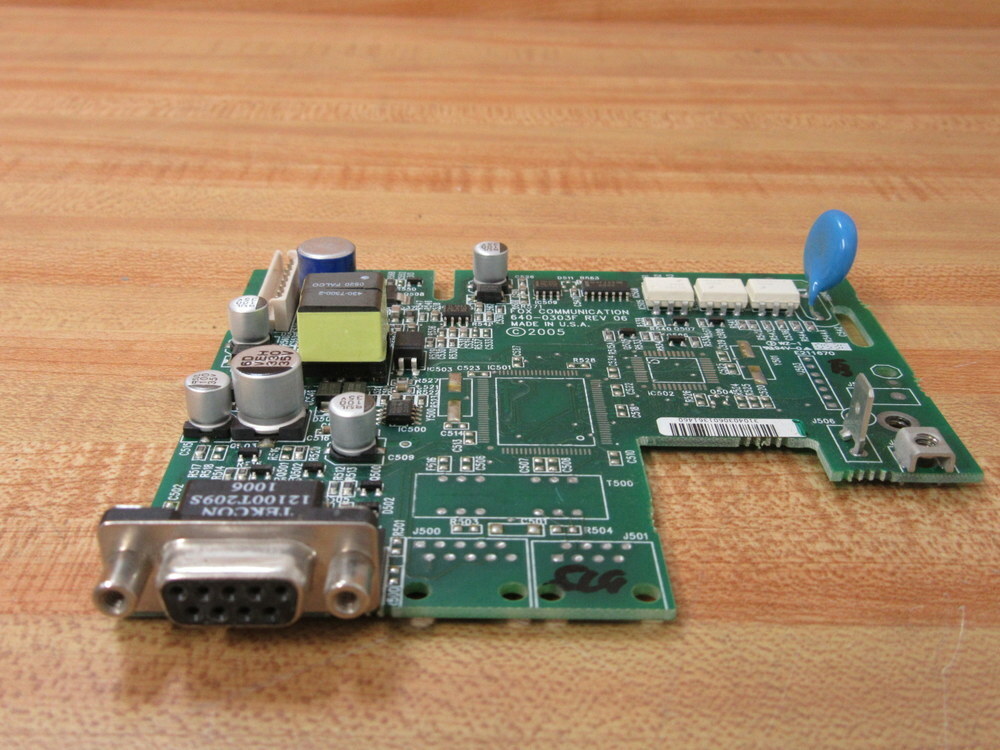 Fox Communication 640-0303F Circuit Board 6400303F