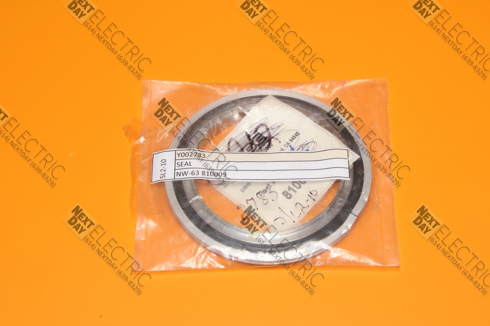 MDC, 810009, NW-63, Centering Ring Oring Seal Vacuum