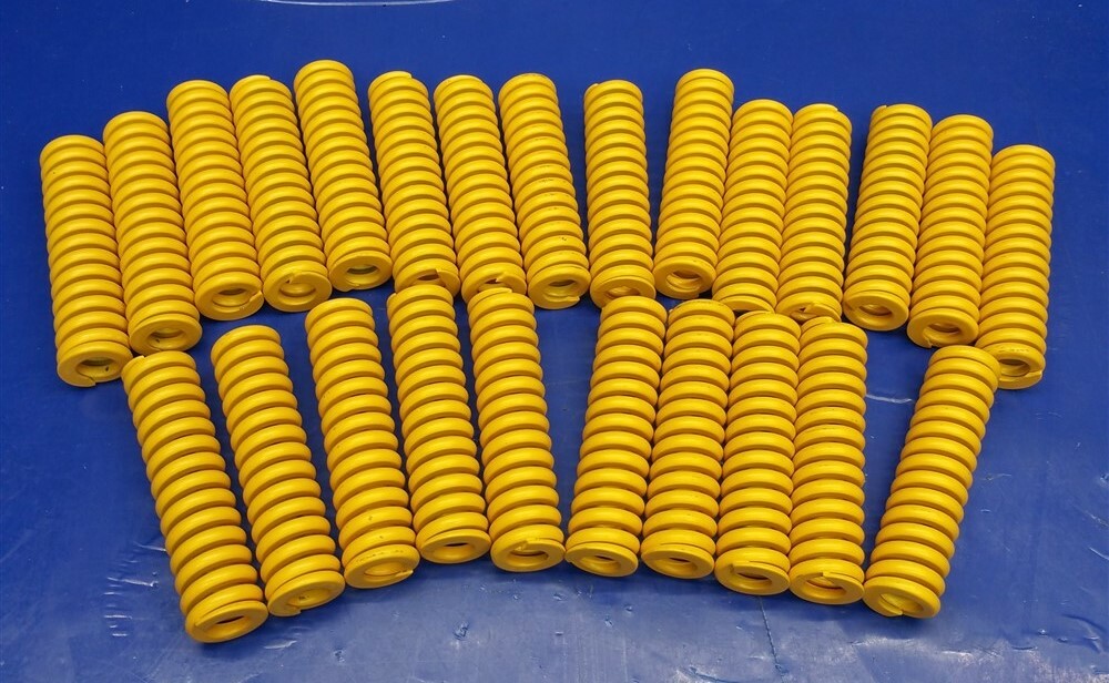 (25) Raymond SV 9254 ISO Die Spring, 32 mm x 127 mm Yellow