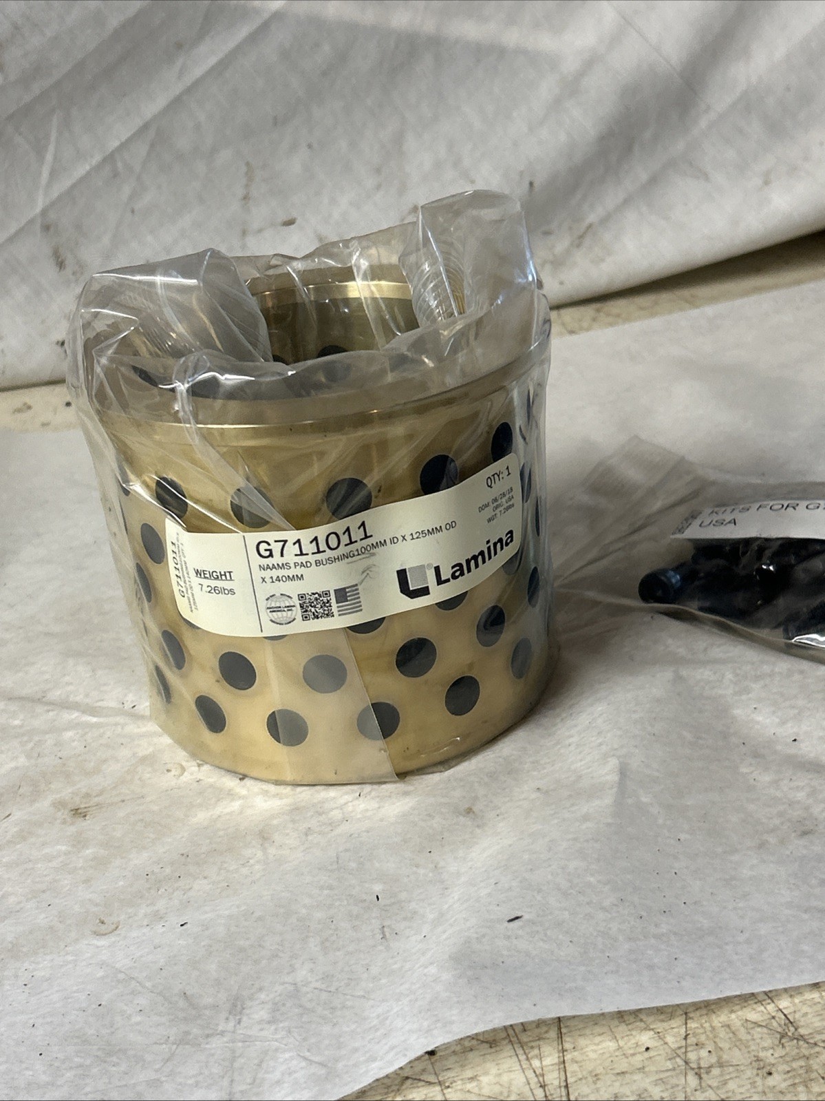 Lamina G711011 Naams Pad Bushing 100mm Id X125mm Odx140mm