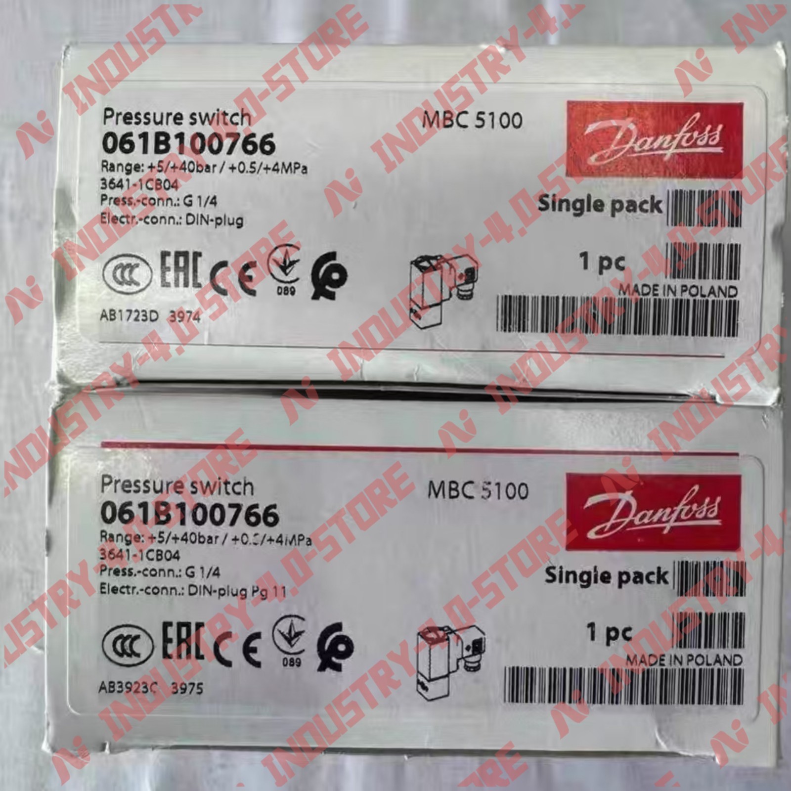 Danfoss 061B100766 MBC5100 Pressure Sensor#1pcs new in box