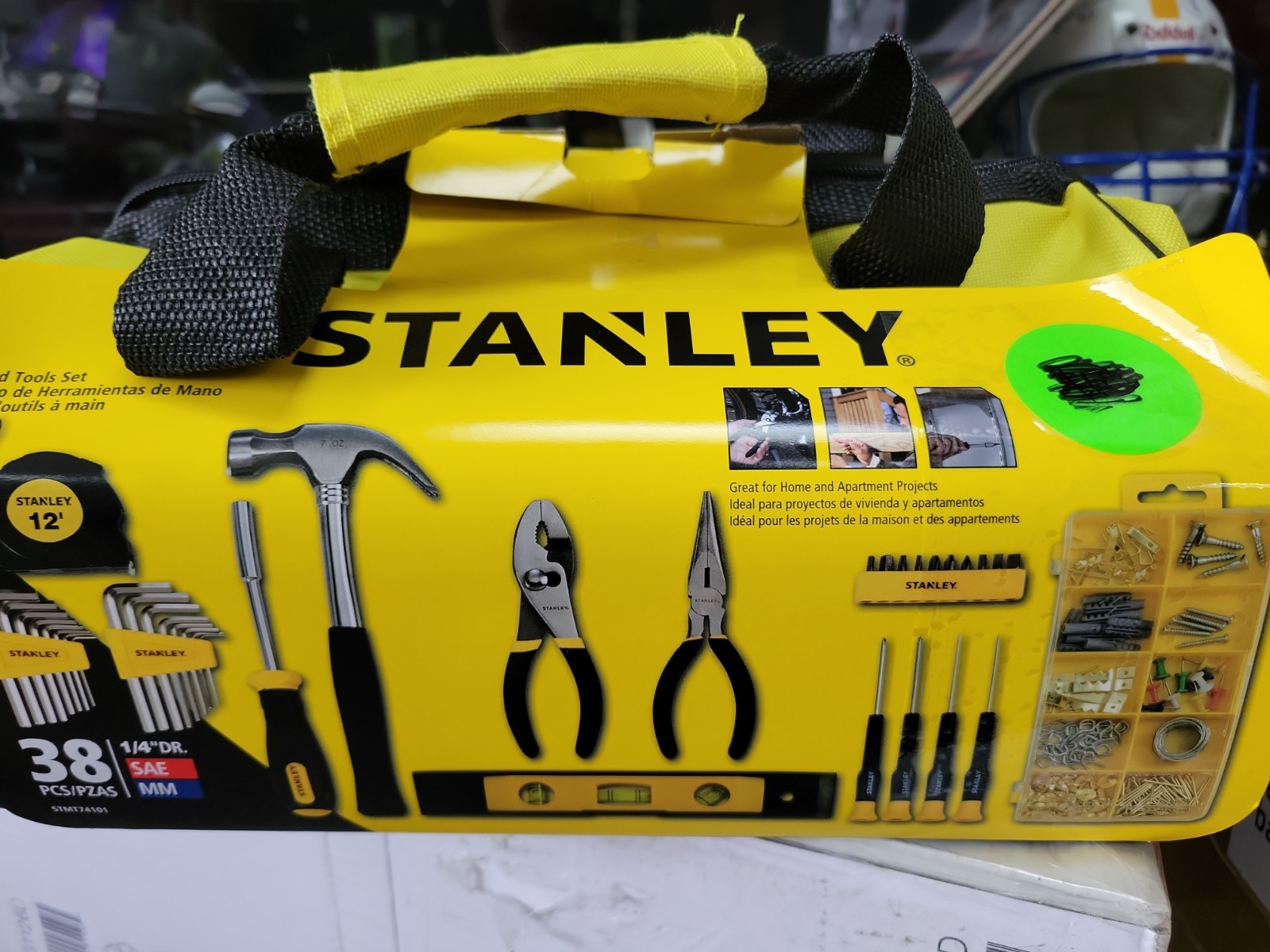 Stanley STMT74101 Combination Hand Tool Set: 38 Pc, Household Tool Kit Set