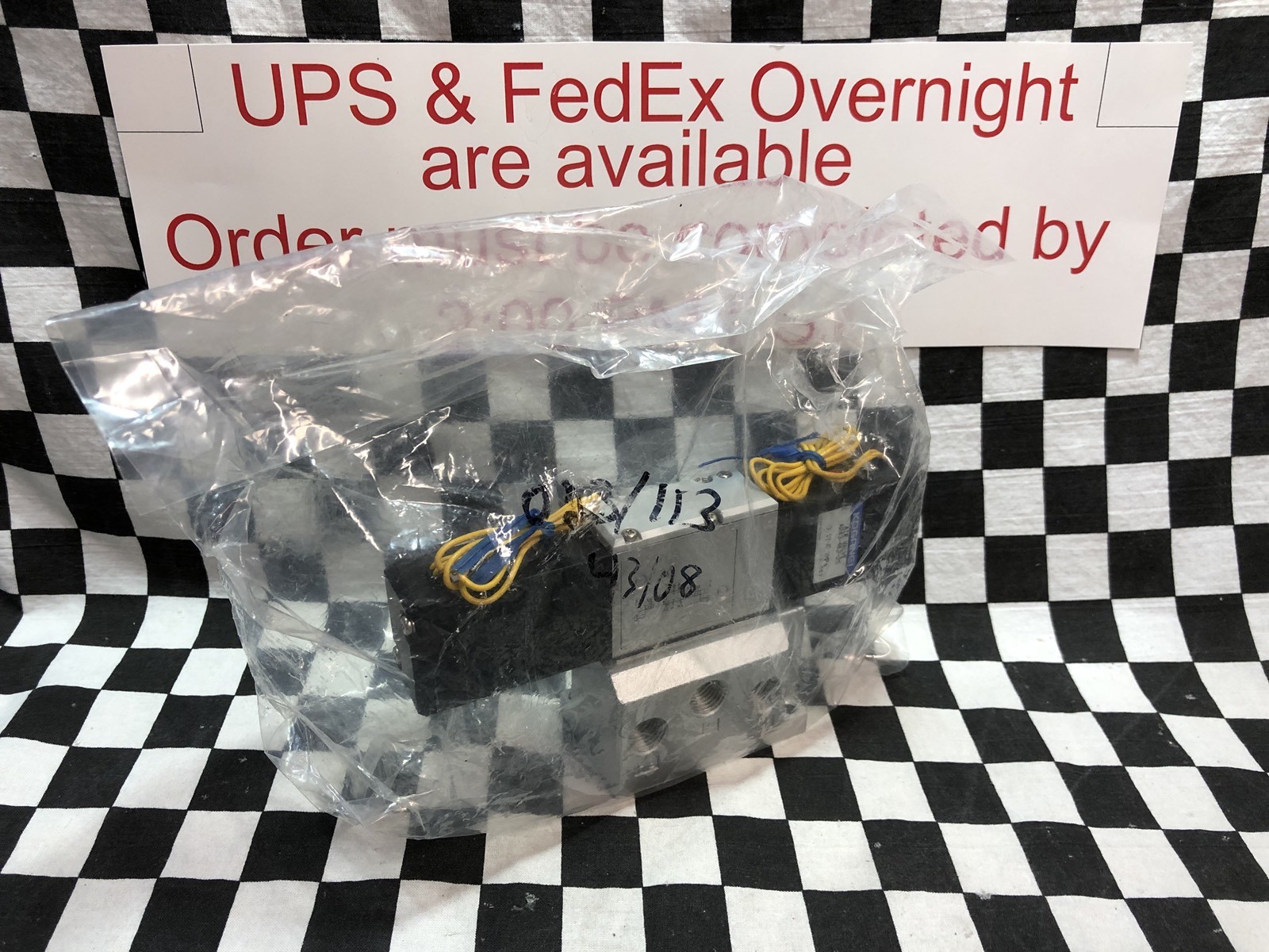 KOGANEI SOLENOID VALVE A243-4E2-25, A2434E225, SHIPSAMEDAY#1176B1