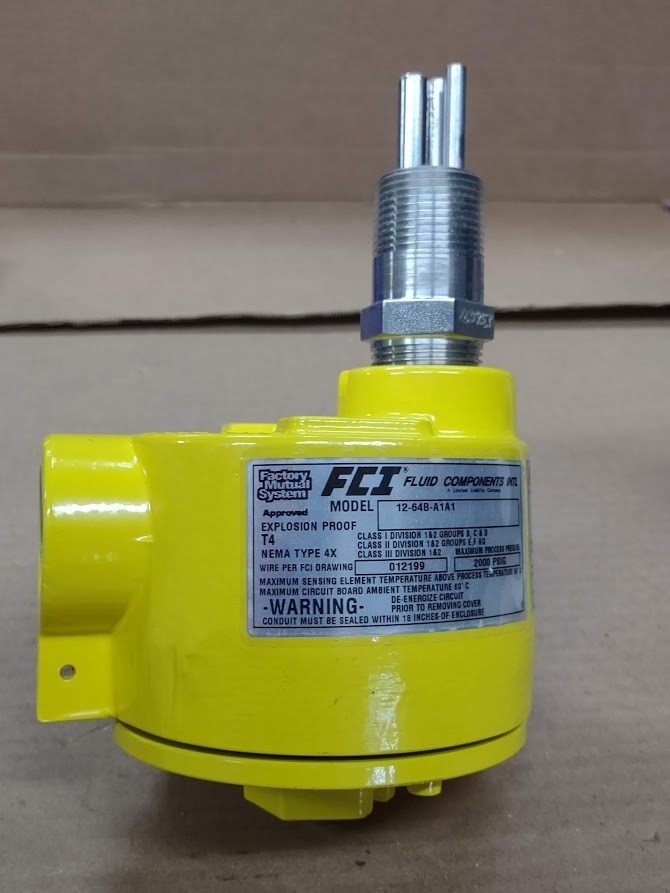 FCI 12-64B-A1B1 Flow Switch Explosion Proof Fluid Components Intl