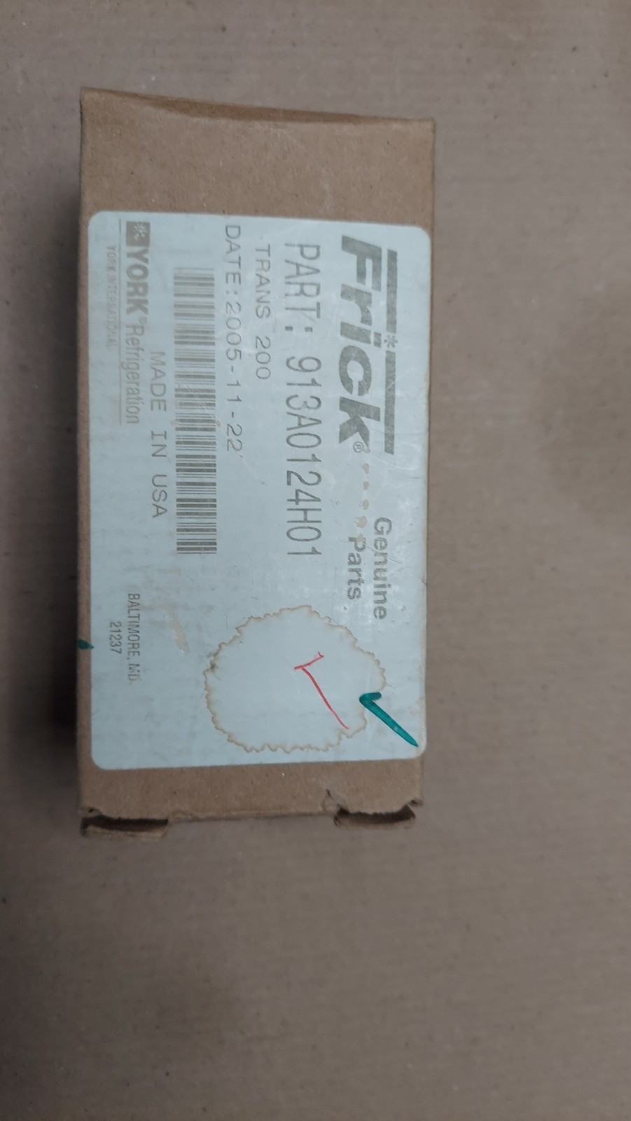 New Frick 913A0124H01 Danfoss 060G3591 York AKS3050 Pressure Transmitter