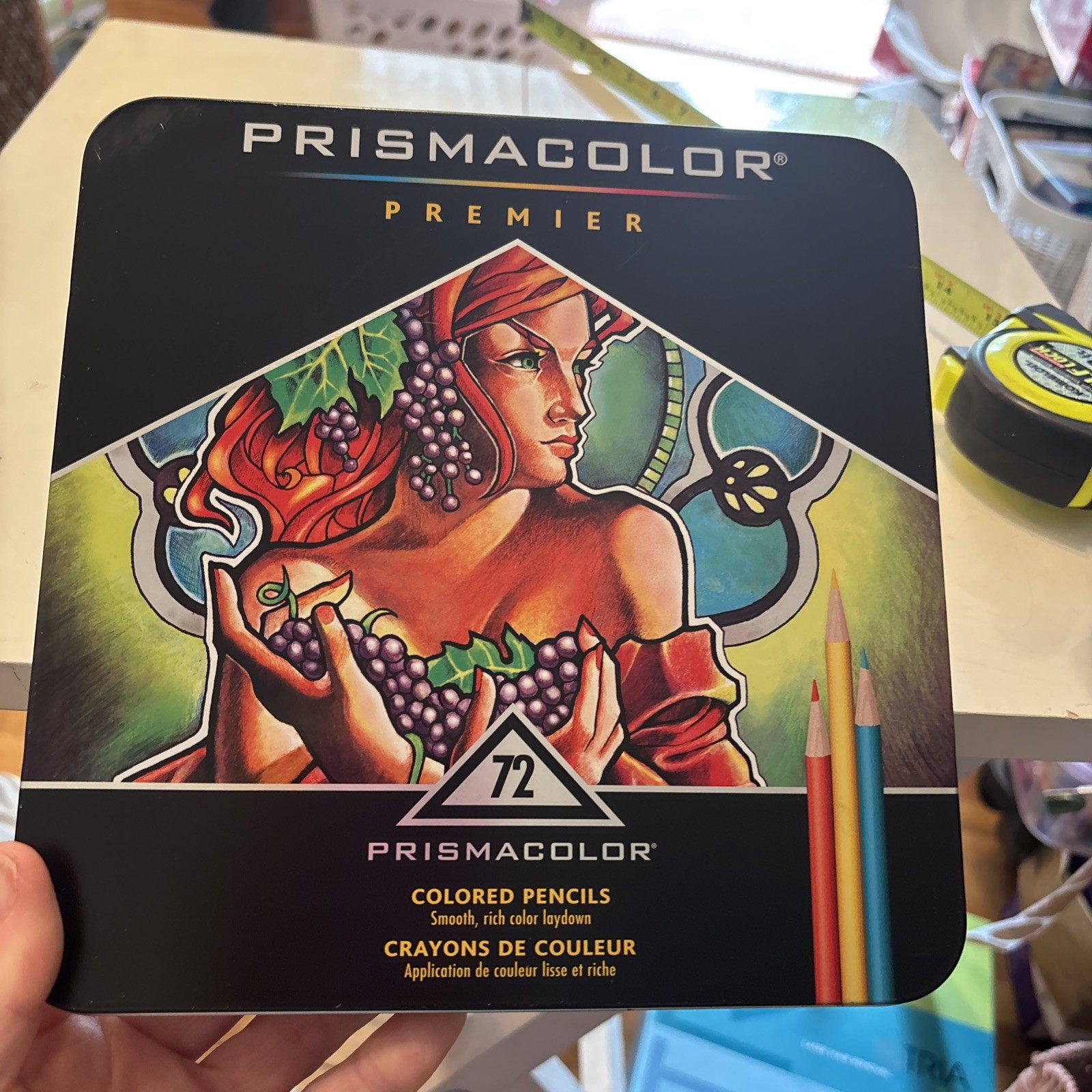Sanford Prismacolor Premier Colored Pencils – Set of 72 pencils – used