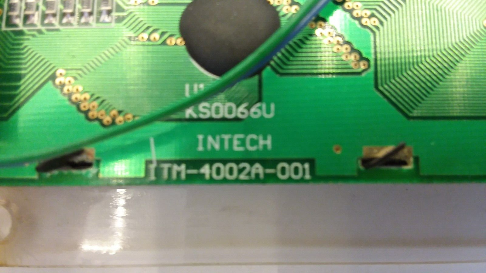 INTECH ITM-4002A-001 DISPLAY DIGITAL 6 INCH WITH 10 INCH RIBBON CABLE