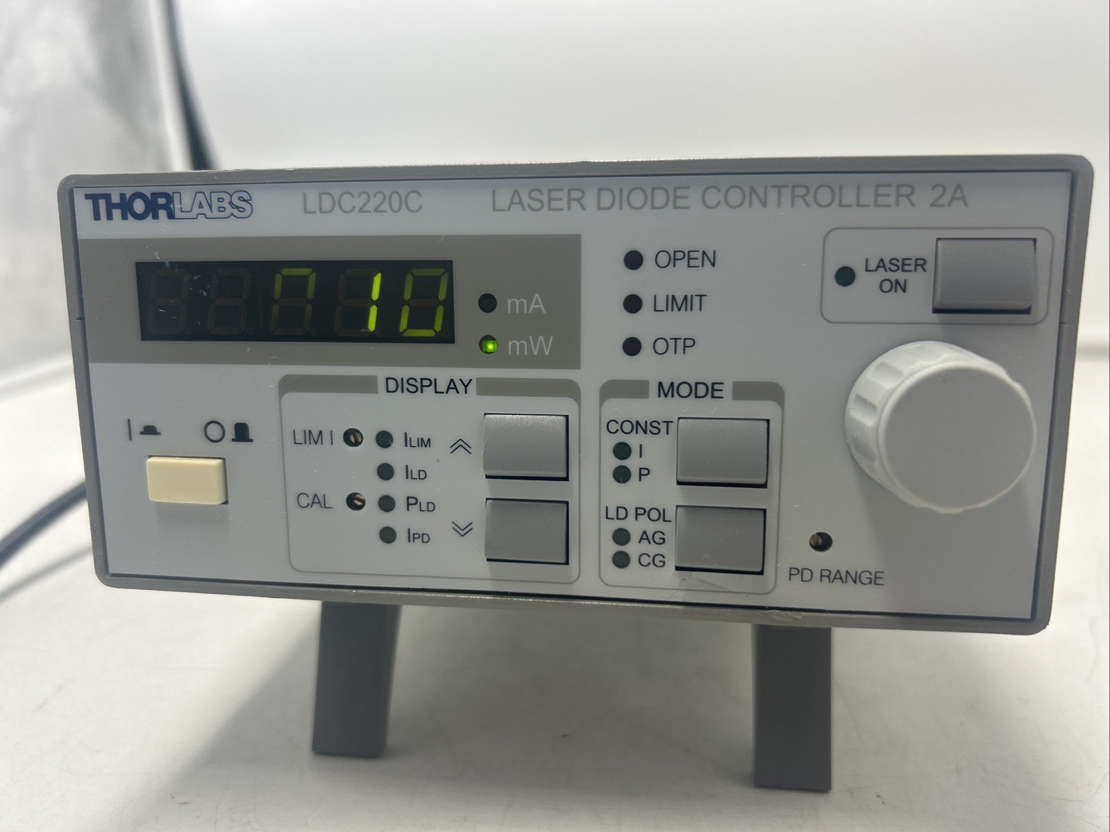 ThorLabs LDC202C Laser Diode Controller 200 mA