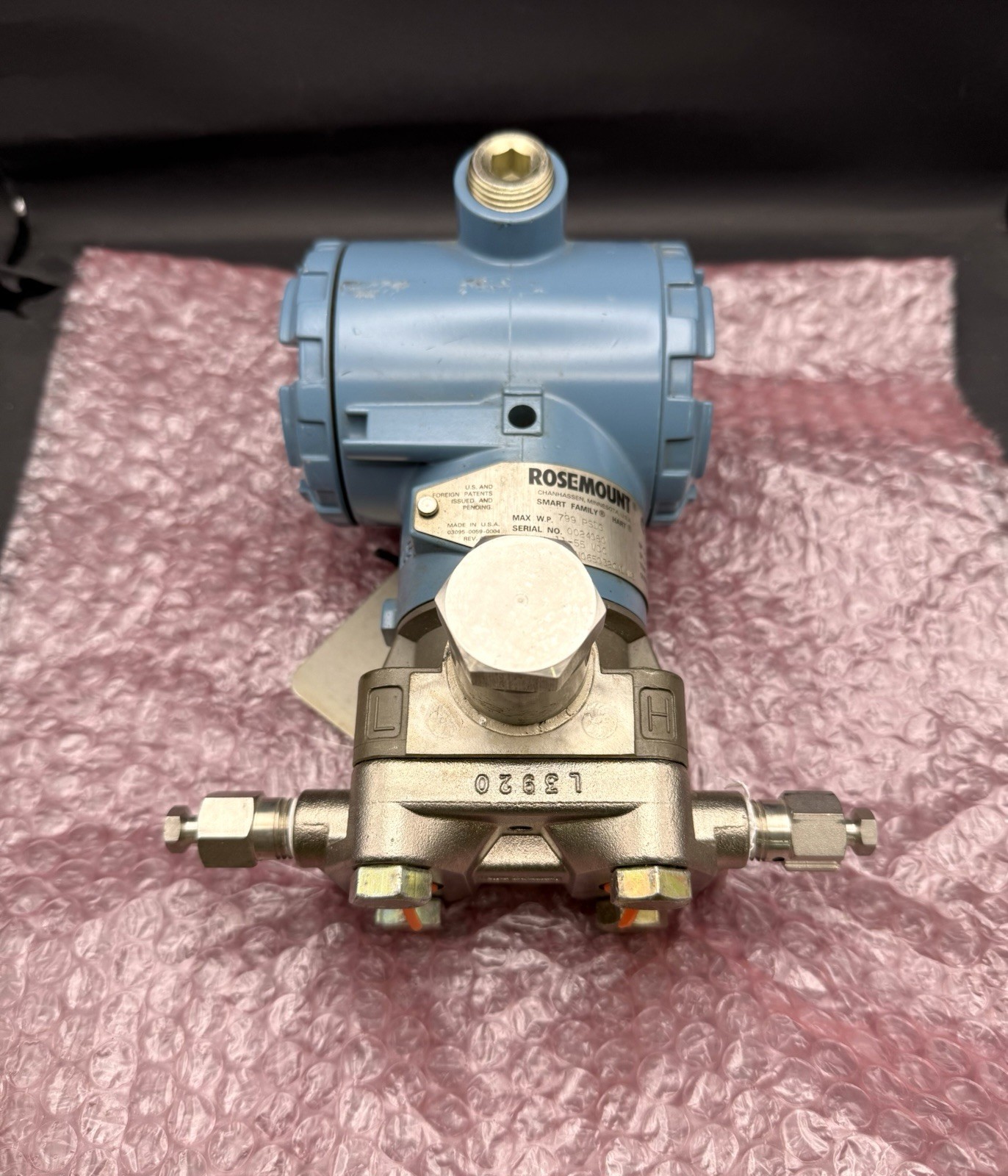 Rosemount 03095-0045-2812 Smart Family Hart Field Terminal Flow Transmitter NOB