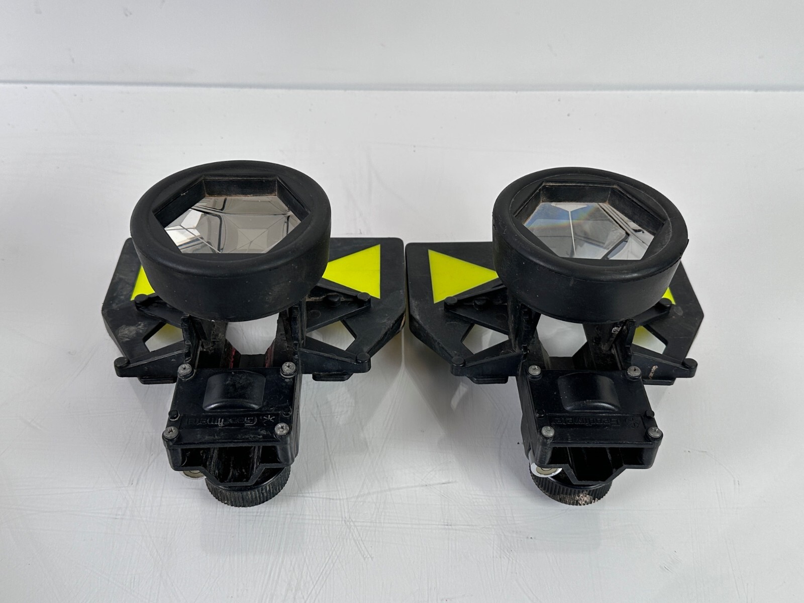 Geodimeter Prism Holder Target Pair Wild Tribrach, w/ Case