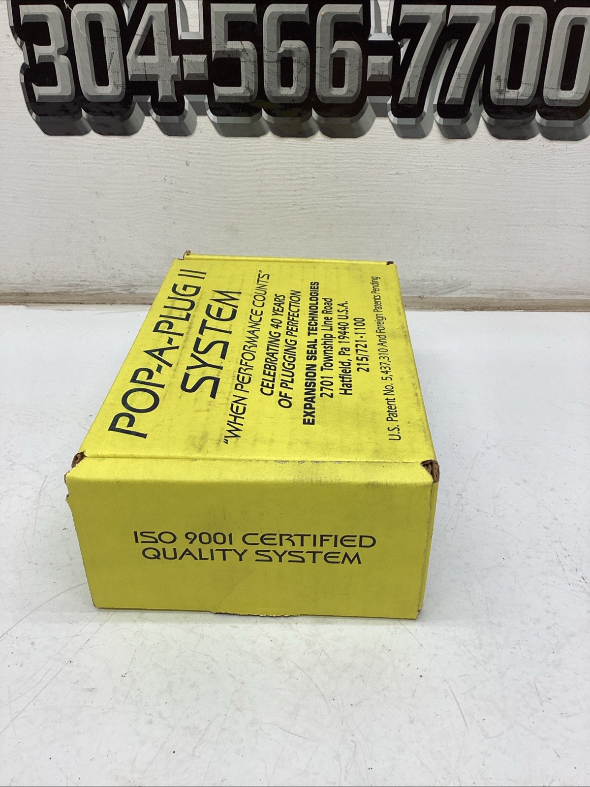 EST Group Inc Pop-A-Plug II Kit P2-540-B NIB Sealed