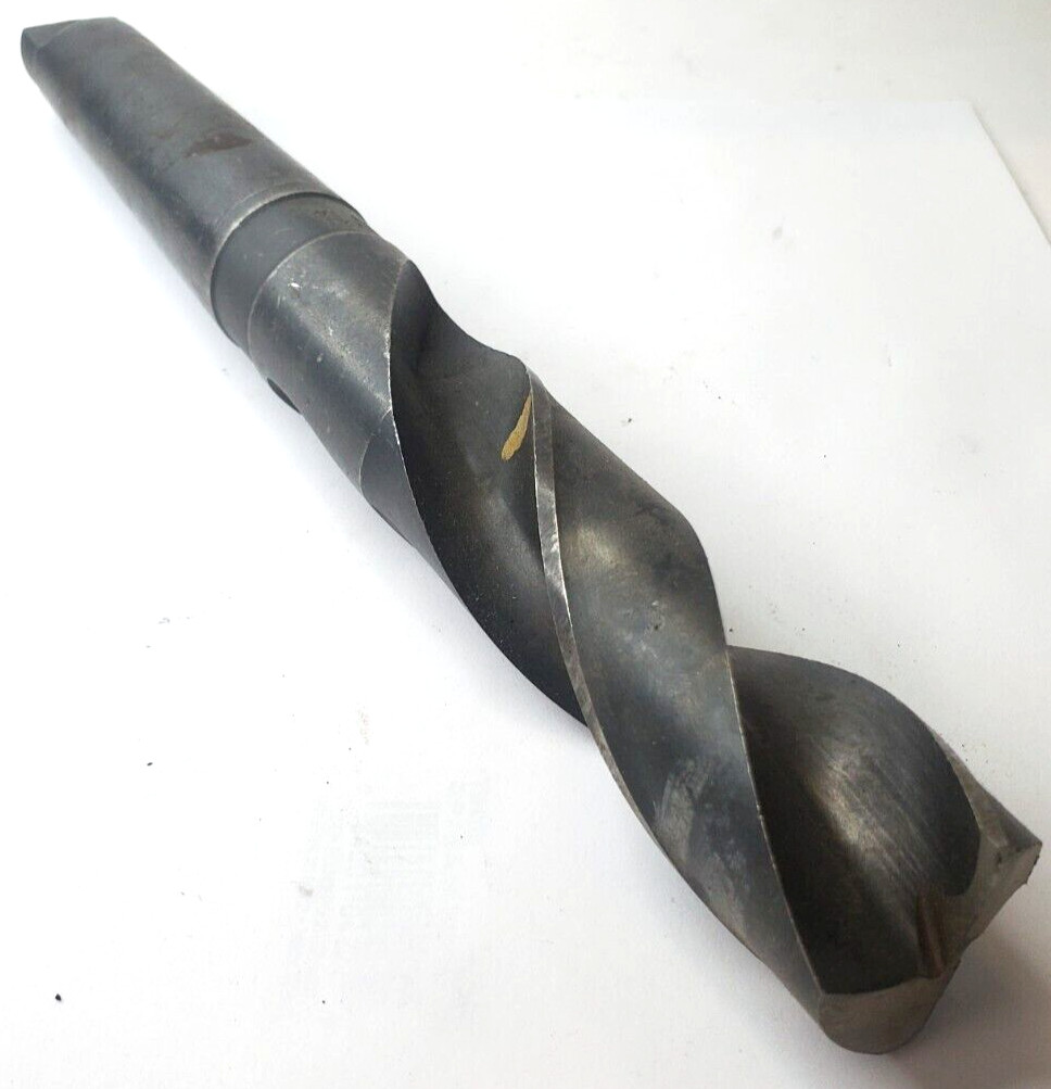 UNBRANDED USA 1-1/4″ HS TAPERED SHANK DRILL BIT 2 FLUTE 11-1/8″ OAL 5-1/2″ LOC