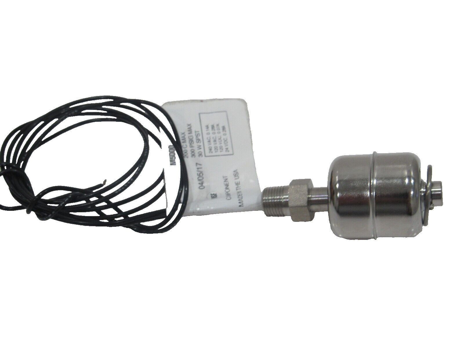 NEW MADISON M5000 STAINLESS STEEL FLOAT SWITCH