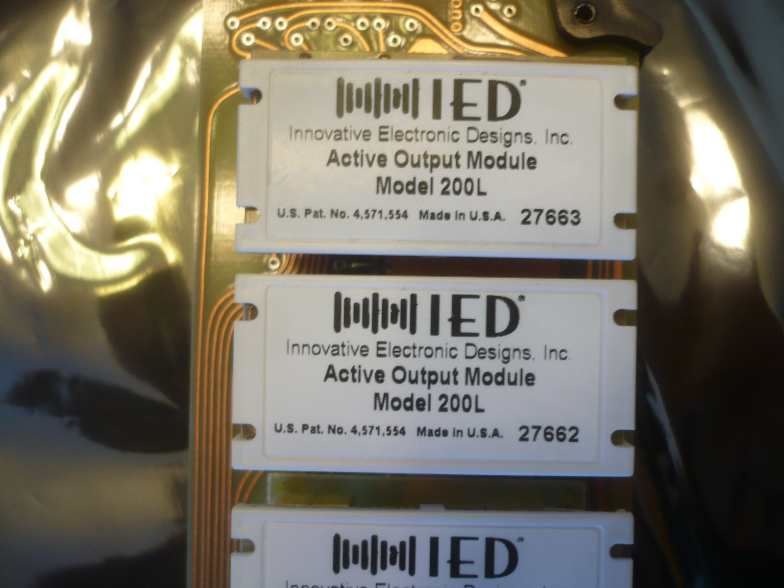 New IED 5201VS Test Board PLC PCB