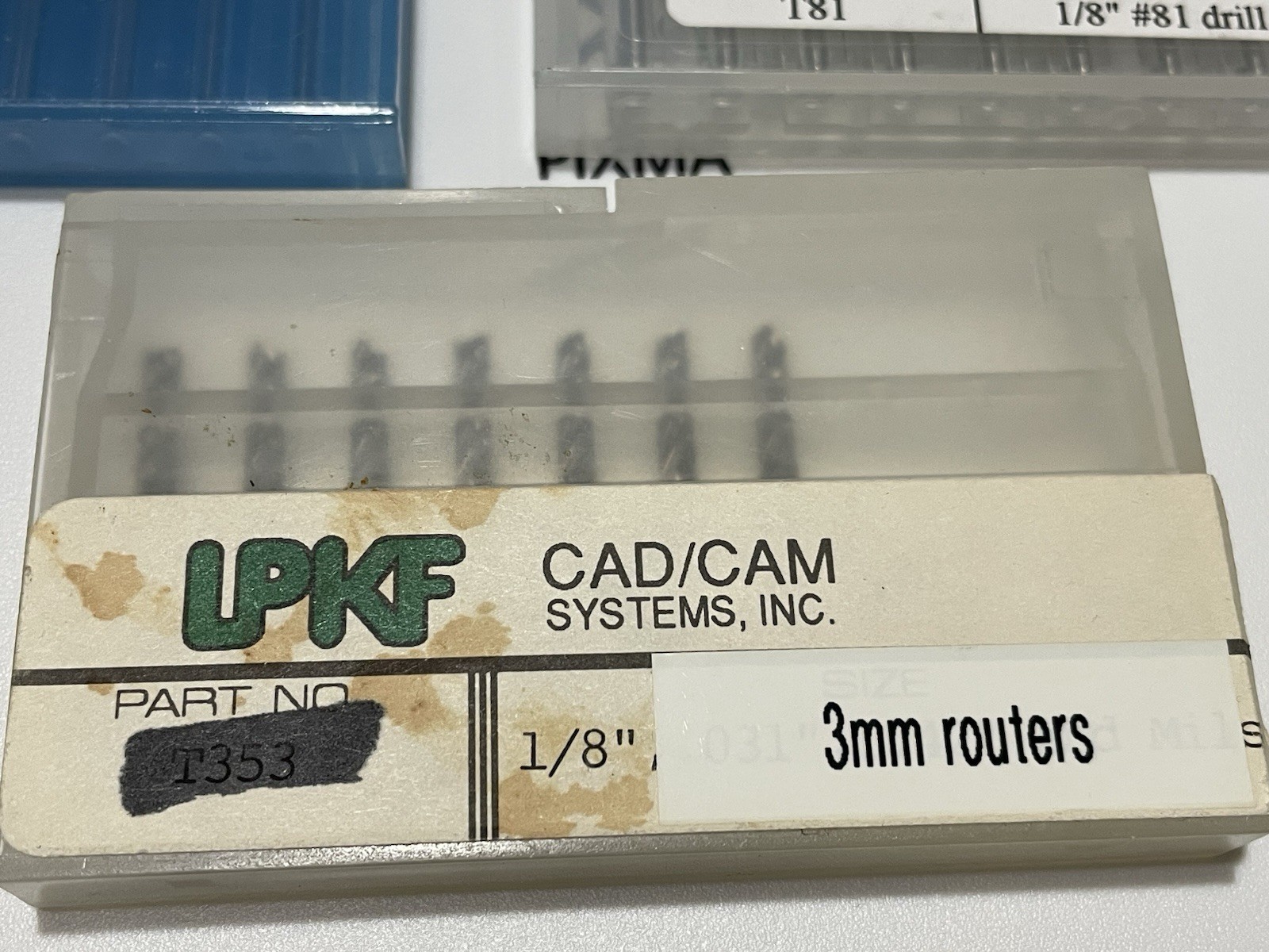 LPKF Laser & Electronics End Mills lot of 20 packs 100979 101016 101010 101007