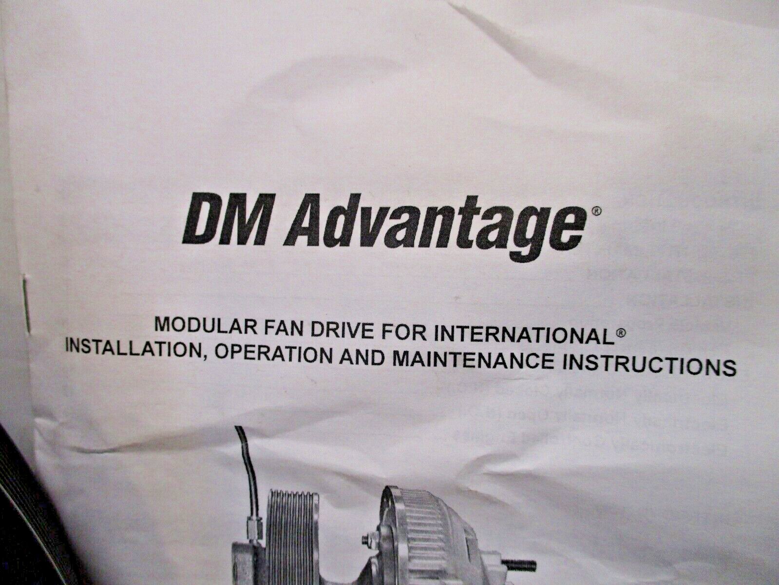 Horton 99A4619 International DM Advantage Sheave Pulley 10 Groove 219.4mm OD