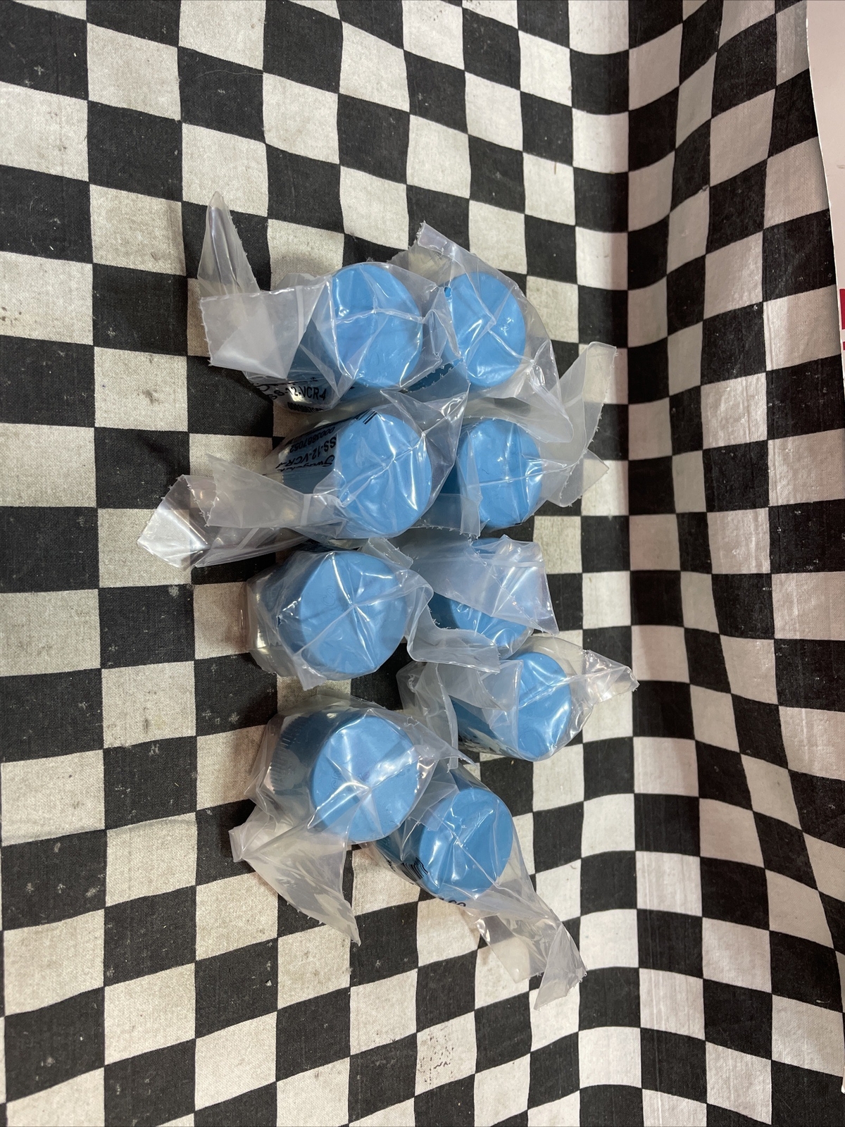 Swagelok SS-12-VCR-4, SS12VCR4, Male Nut Face Seal Fitting LOT OF 9 #1620F11
