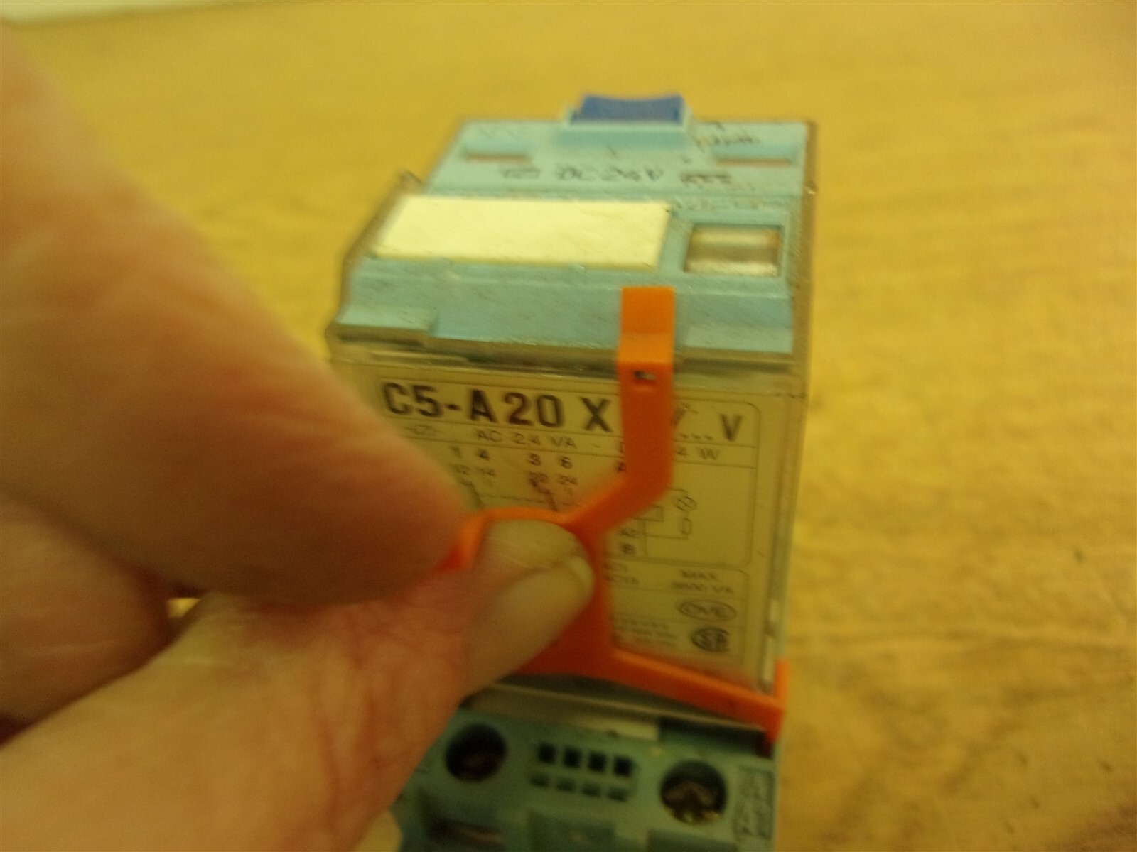 Relco C5-A20X MR-C 24V Relay w/ Socket *FREE SHIPPING*