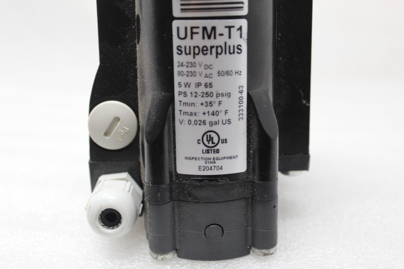 ULTRAMAT UFM-T1 110-120VAC 12-250PSI NSNP
