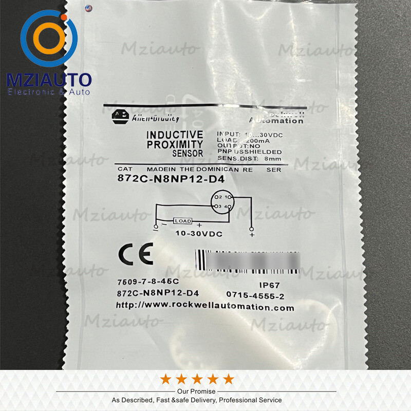 For Allen-Bradley 872C-N8NP12-D4 872CN8NP12D4 Inductive Proximity Sensor 10-30V
