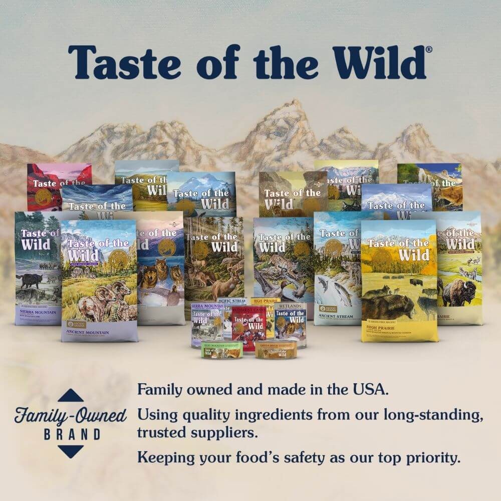 Taste of the Wild Dry Dog Food – Wetlands with Roasted Fowl, 28lbs