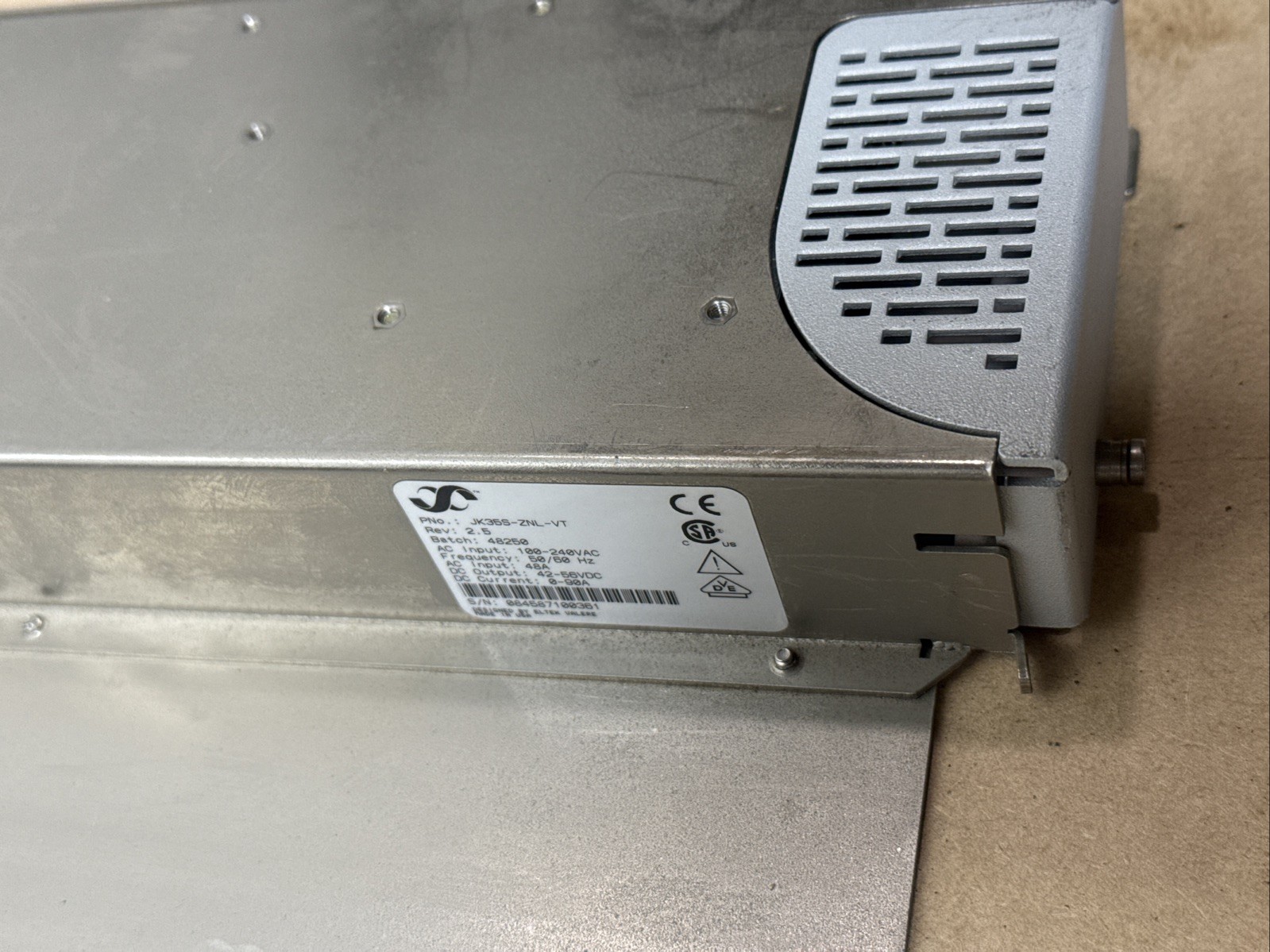 ELTEK JK35S-ZNL-VT Power Shelf