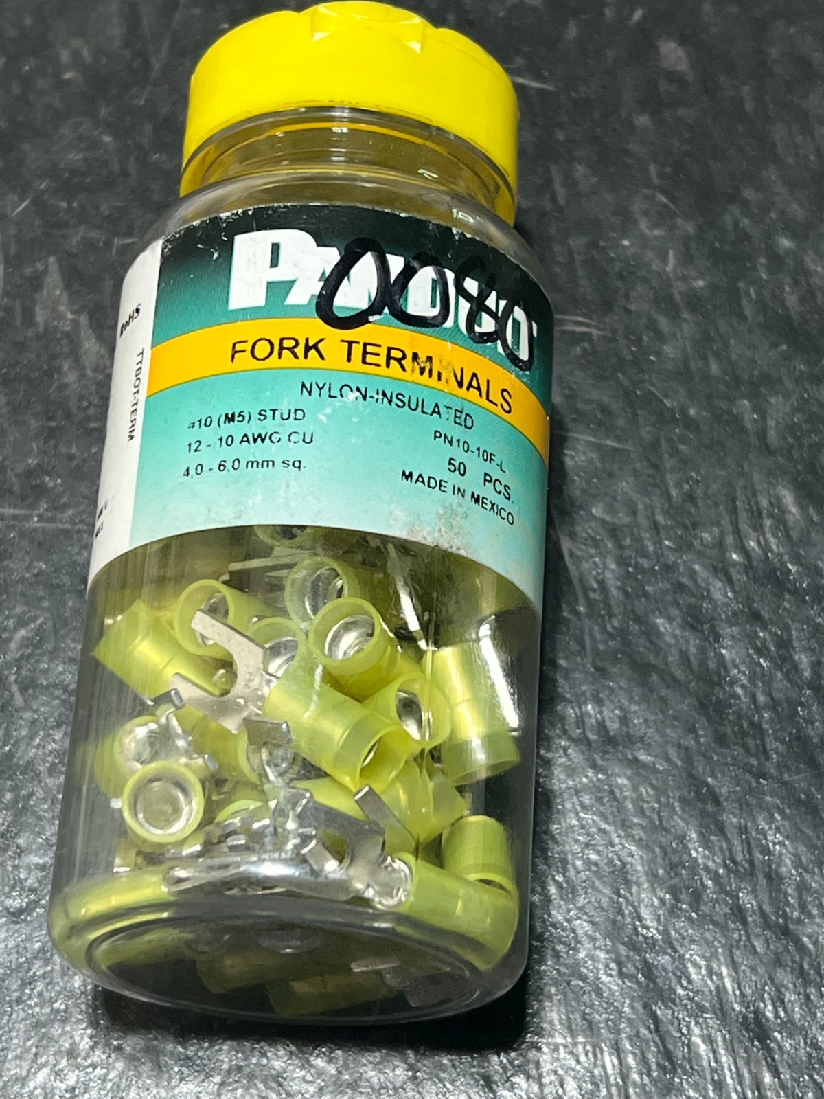 panduit pn10-10f-l nos poor packaging 50pc