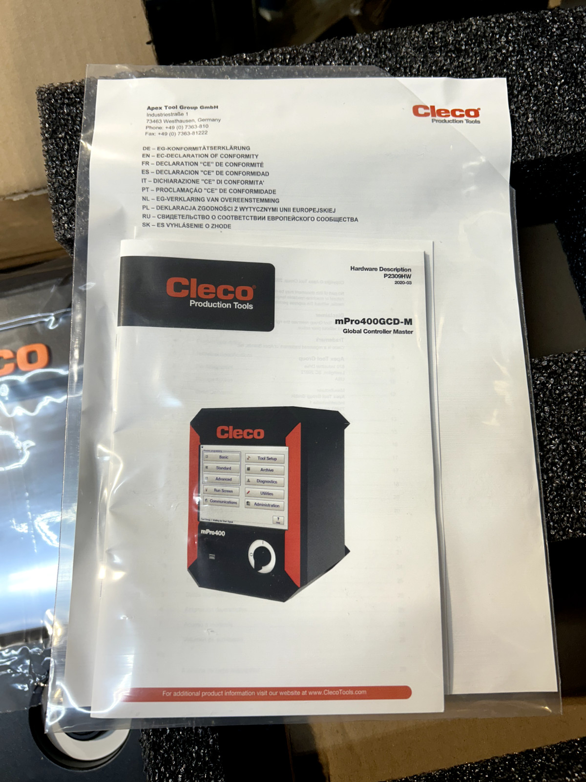 CLECO MPRO400GCD-M HYBRID MASTER GLOBAL CONTROLLER MPRO400 NEW IN BOX