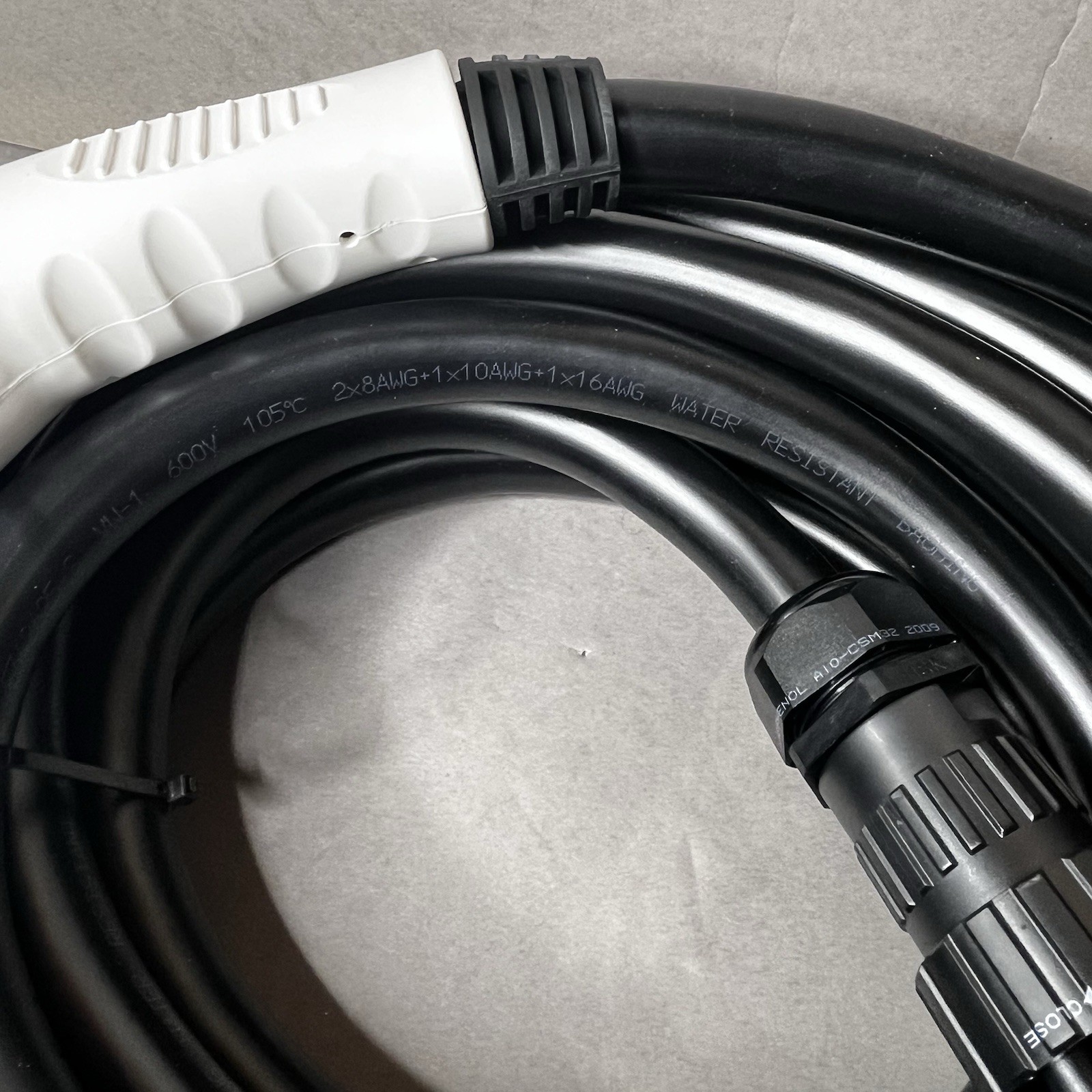 SolarEdge HD-Wave SE-EV-KIT Charging Cable, CABLE ONLY ELECTRIC VEHICLE CHARGER