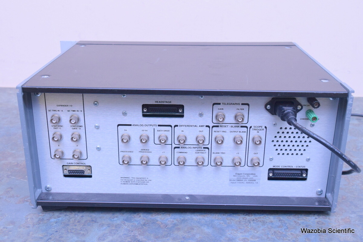 DAGAN 3900A INTEGRATING PATCH CLAMP