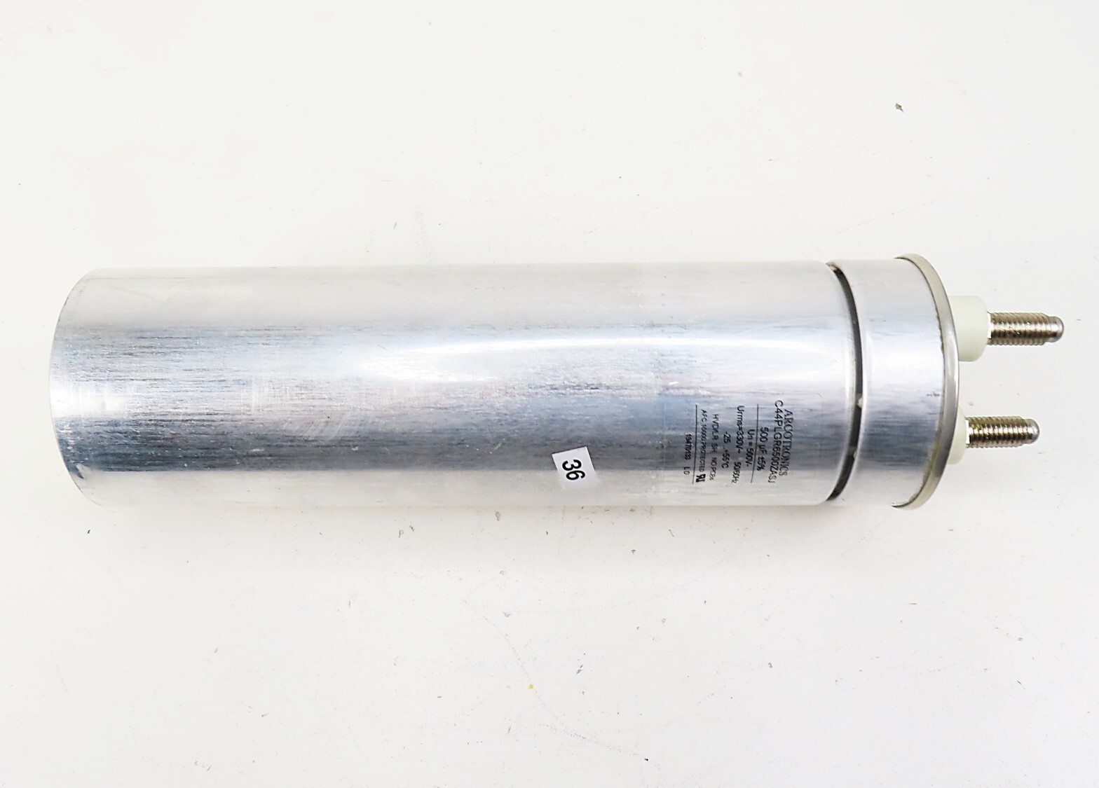 Arcotronics C44PLGR6500ZASJ Kemet Film Capacitor 500µF 330VAC NEW NO BOX