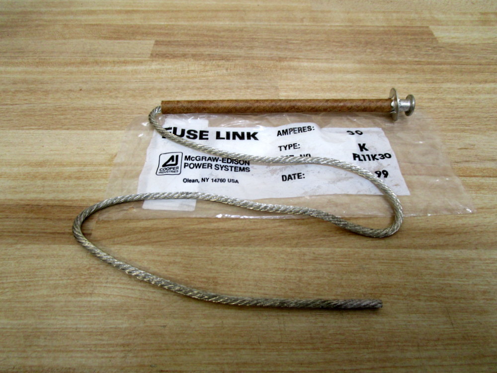 Cooper Bussmann Mcgraw Edison FL11K30 Fuse Link FL11K30R