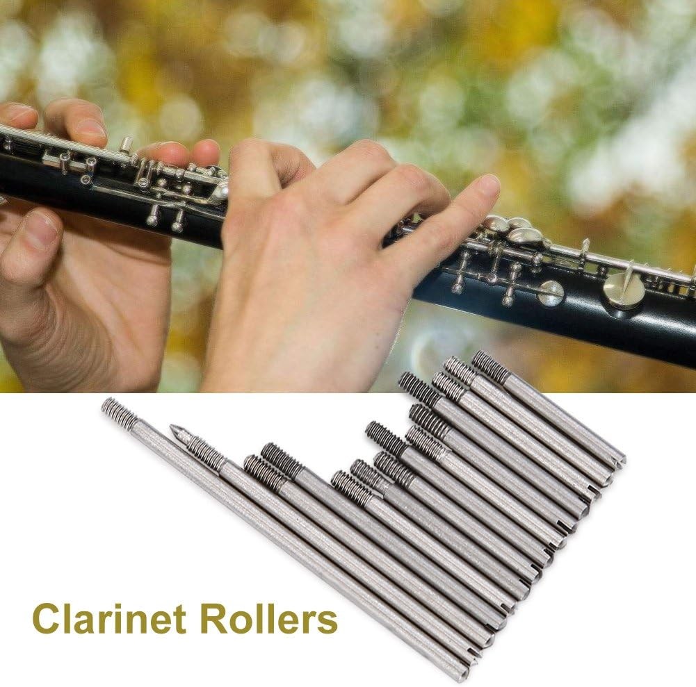 Clarinet Repair Screw Parts Kit Include Clarinet Springs Rollers Spring Pin Pads