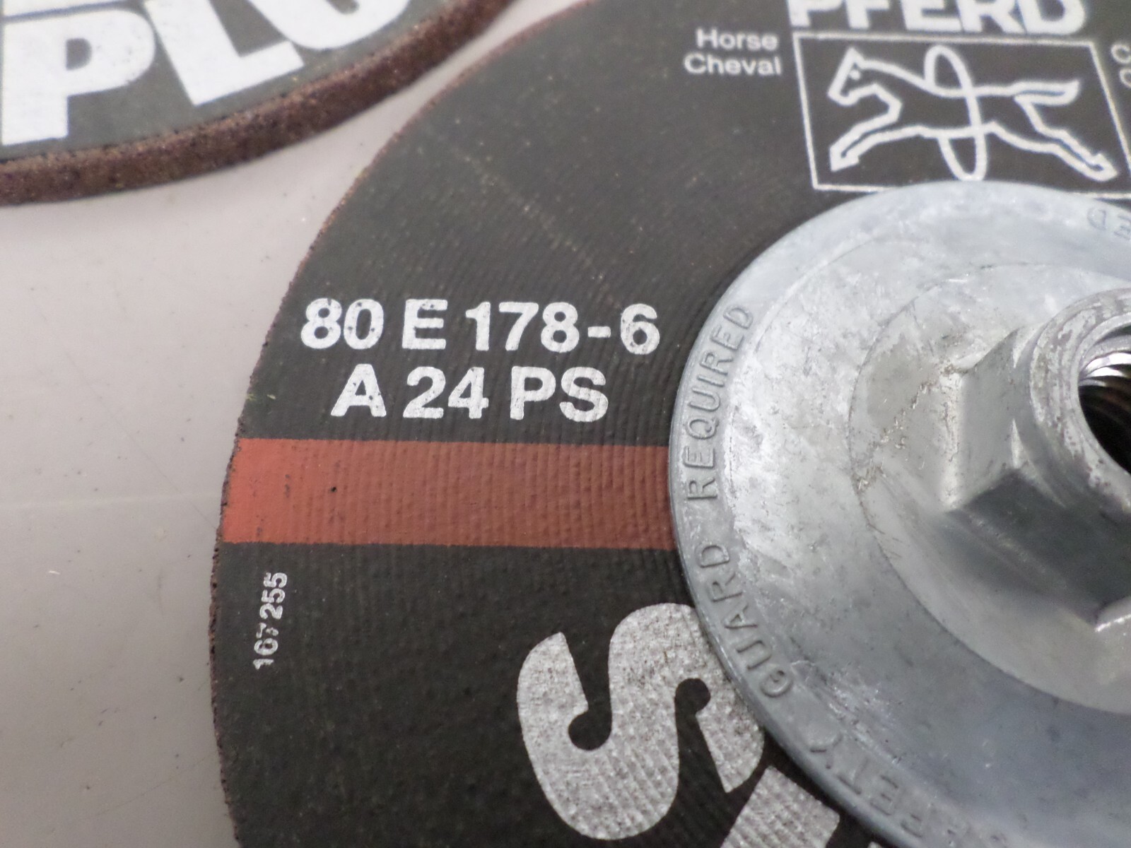 2 – PFERD SUPER PLUS 80 E 178-6 Grinding Wheels A 24 PS