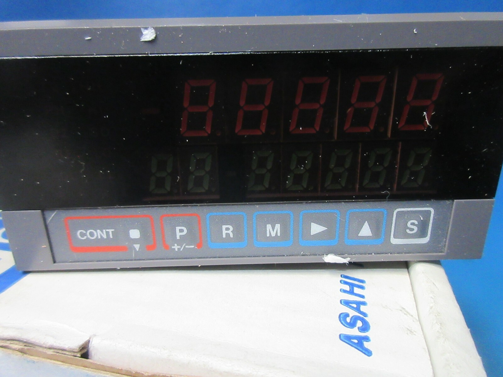 Asahi Keiki AM-749-DV-11-1 Digital Panel Meter Relay