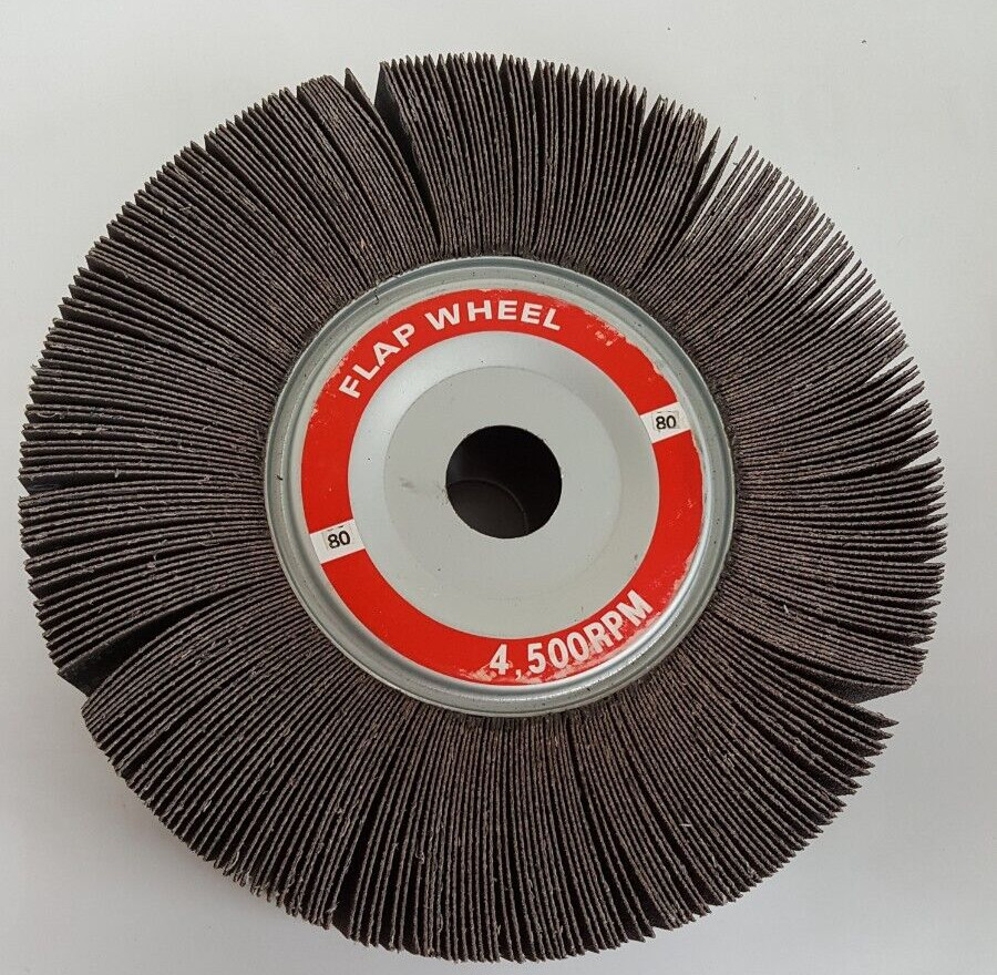 6″ x 1/2″ Flap Wheel Aluminum Oxide, Resin-Bonded Unmounted Sanding dics