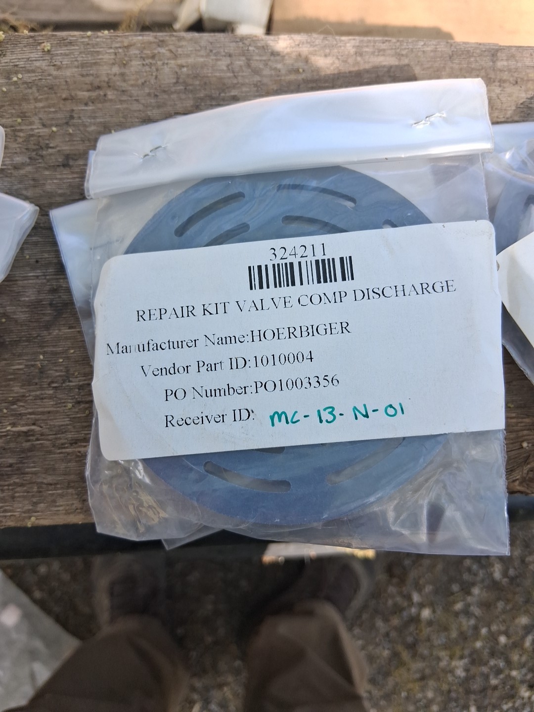 Hoerbiger 324211 Valve Kit