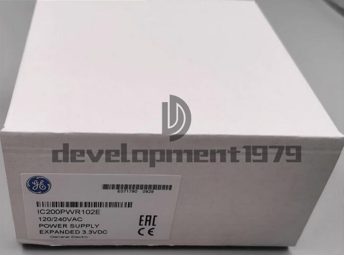 ONE NEW GE FANUC IC200PWR102 120/240VAC POWER SUPPLY EXPANDED 3.3VDC