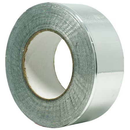 Zoro Select Tc2691-3″ X 100Ft Foiltape, Aluminum, Silver, 33-3/8Ydl, 3Inw,