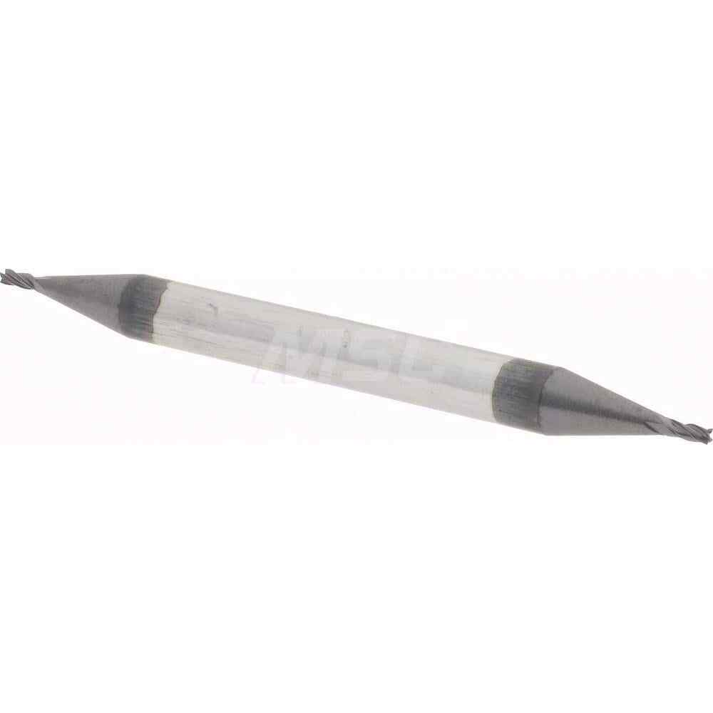 Accupro 12185148 Square End Mill: 1/32″ Dia, 1/16″ LOC, 1/8″ Shank, 1-1/2″ OAL