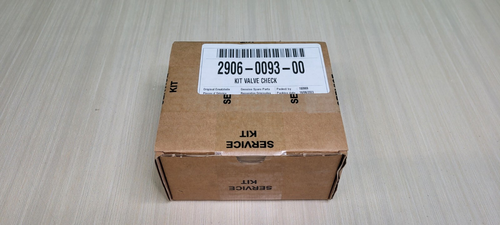 2906-0093-00 ATLAS COPCO Genuine OEM AIR Compressor Check Valve Kit